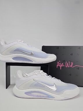 Nike A'ja Wilson A'One OG Pearl Youth Basketball Sneakers - Size 6.5Y